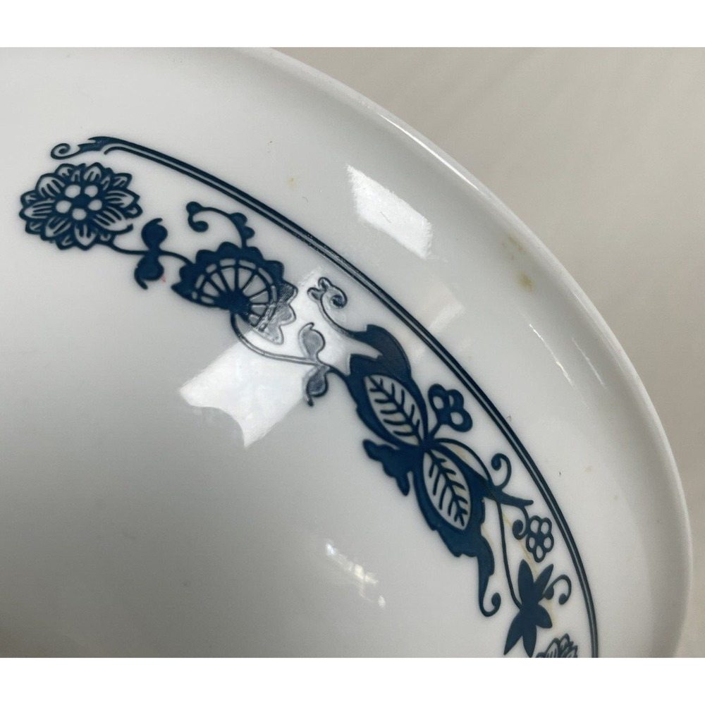 Corelle Corning 2 Vtg Old Town Blue Onion Soup Cereal Bowls + Campbell MmMm Good - Picture 8 of 13